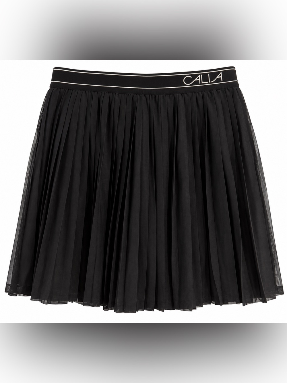 NWT CALIA Court High-Rise Black Tennis Skort -  Size S